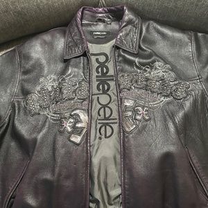 PELLE PELLE LEATHER COAT